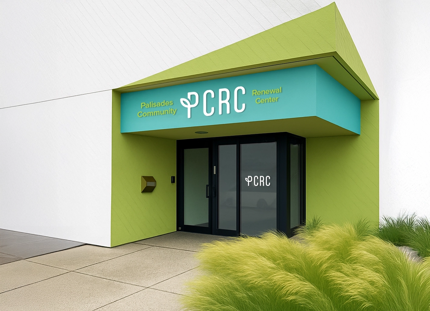 Exterior of the Palisades Community Renewal Center at 3112 Nebraska Avenue in Santa Monica, California.