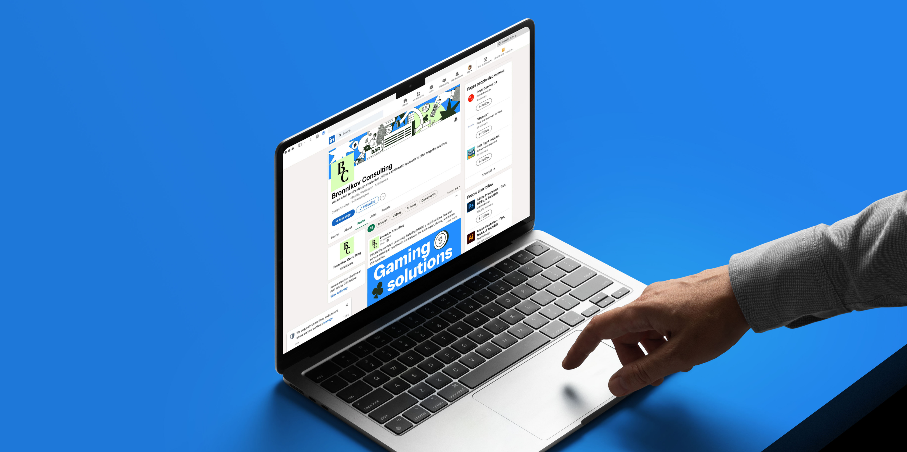 Brand building for Bronnikov Consulting