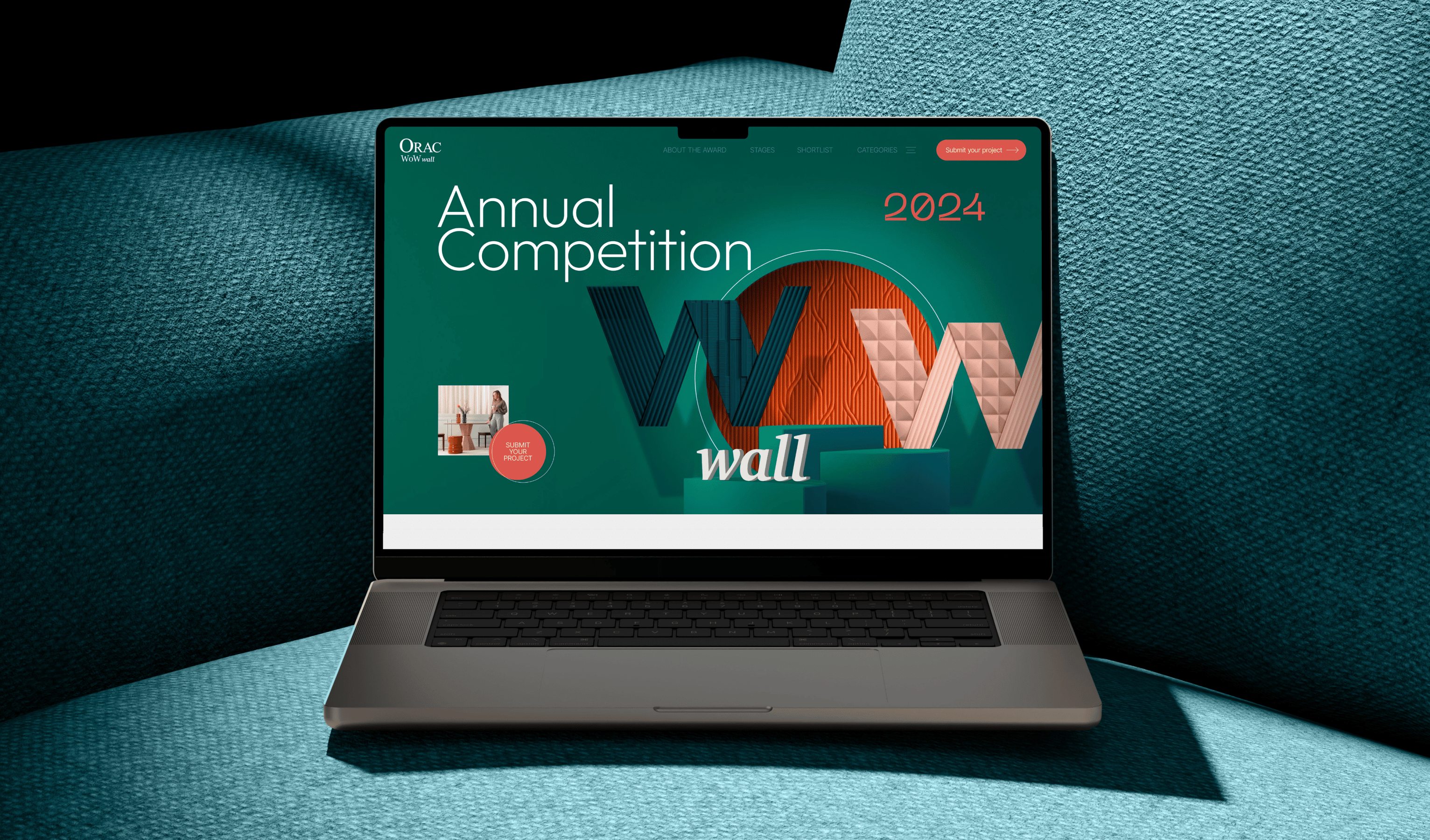 Landing Page for the Federal Design Competition for Interior Designers and Architects