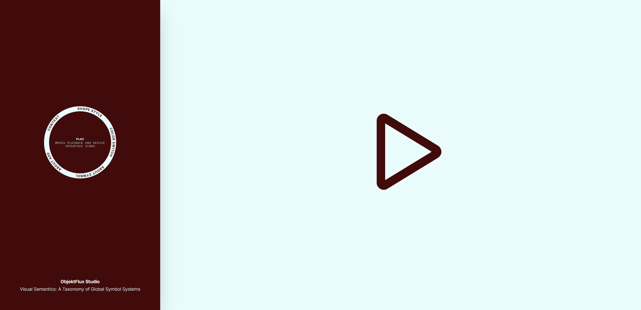 A beautifully designed, interactive taxonomy of the world’s most recognized visual symbols. Explore the meaning, context, and standards behind pictograms and icons used in UI, wayfinding, safety, and more. A practical resource for designers, educators, and researchers.