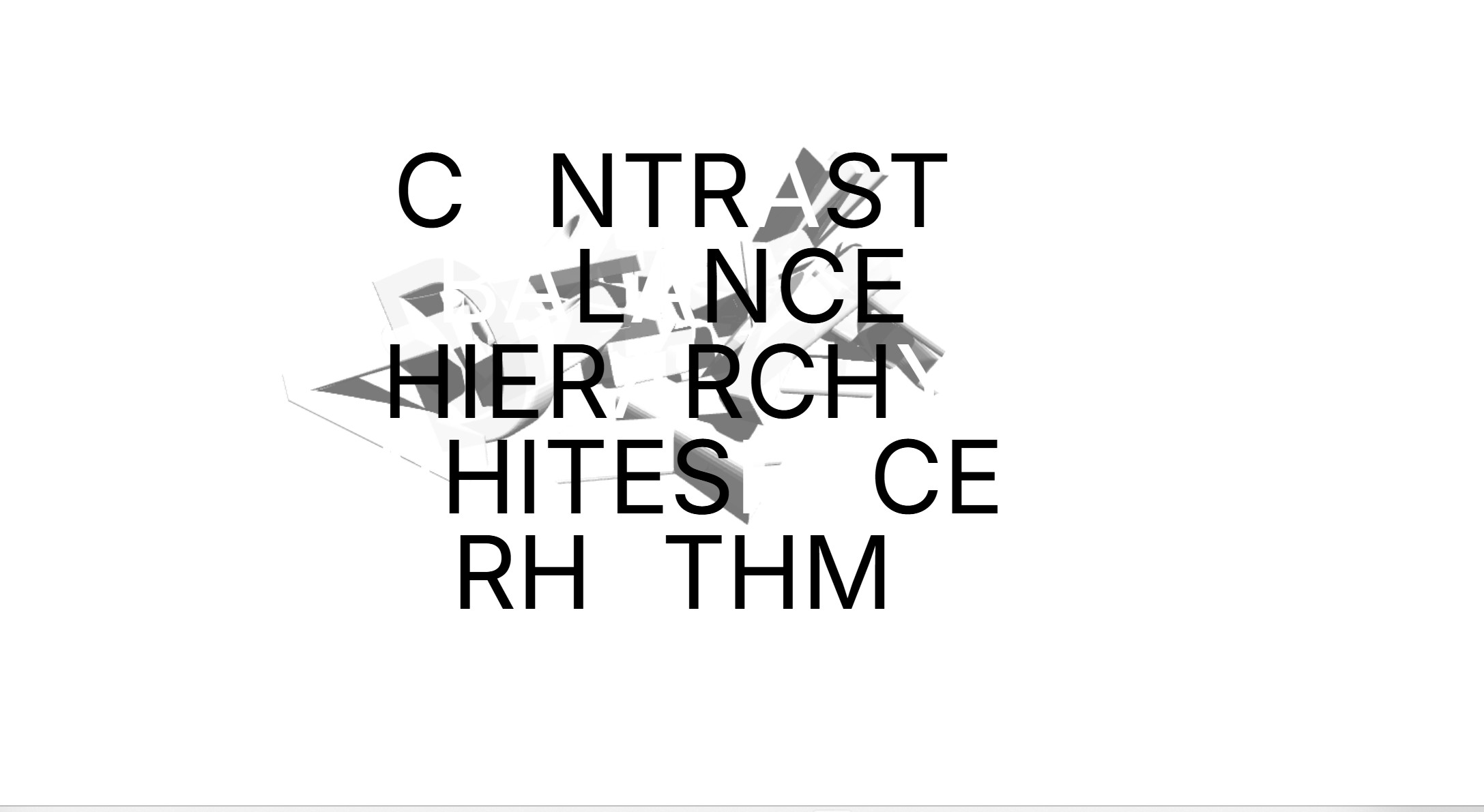 Step into the Alphabet Playground, an interactive 3D world where letters are your toys. This application is a physics-based sandbox filled with the entire alphabet, rendered as colorful, balloon-like characters that float, fall, and collide in a contained space. Your cursor is an extension of your hand, allowing you to interact with the letters in delightful ways. Hover to make them float, click to spawn new ones, and drag them around to influence the charming chaos. Discover the hidden logic as letters that form design principles like "BALANCE" and "HIERARCHY" physically connect, creating unique, floating sculptures.