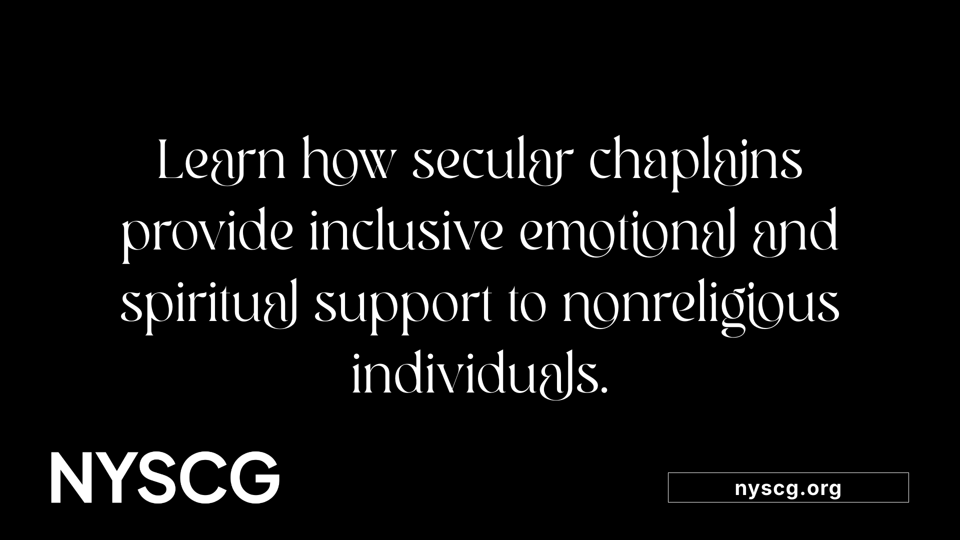 Learn how secular chaplains provide inclusive emotional and spiritual support to nonreligious individuals.