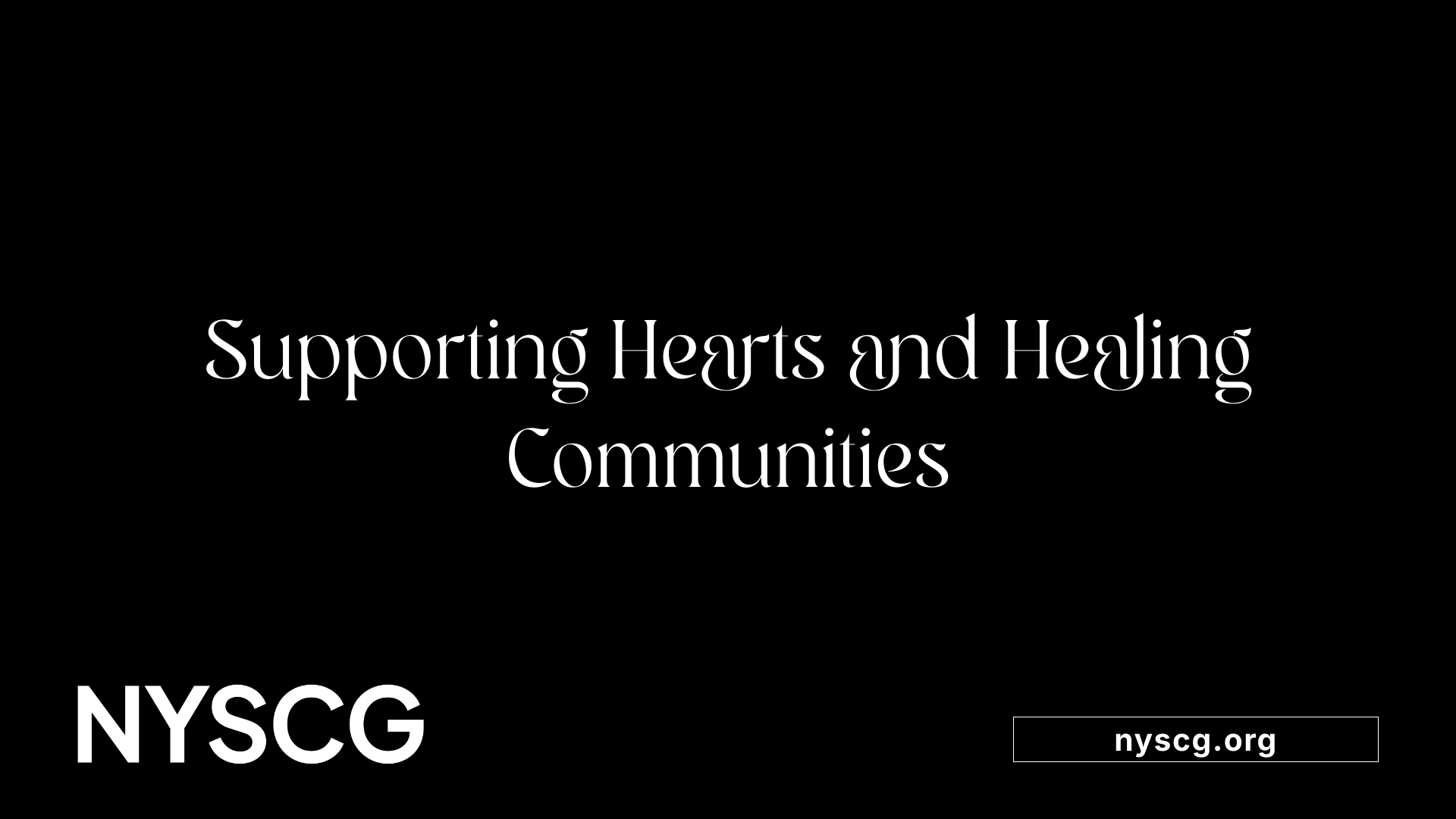 Supporting Hearts and Healing Communities