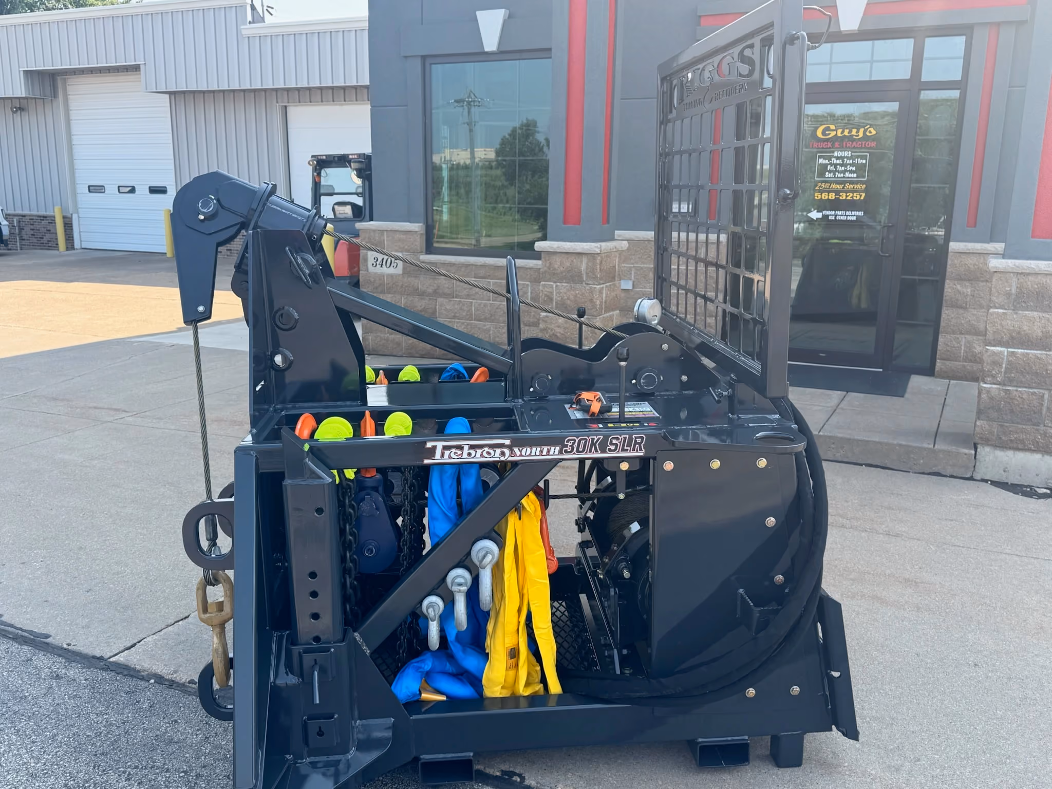 30KSLR Skid Loader Recovery Winch across USA