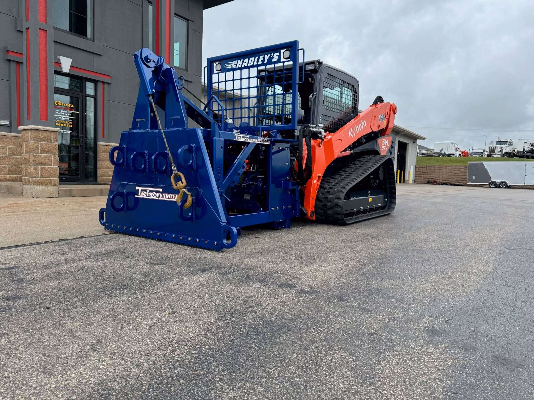 30KSLR Skid Loader Recovery Winch across USA