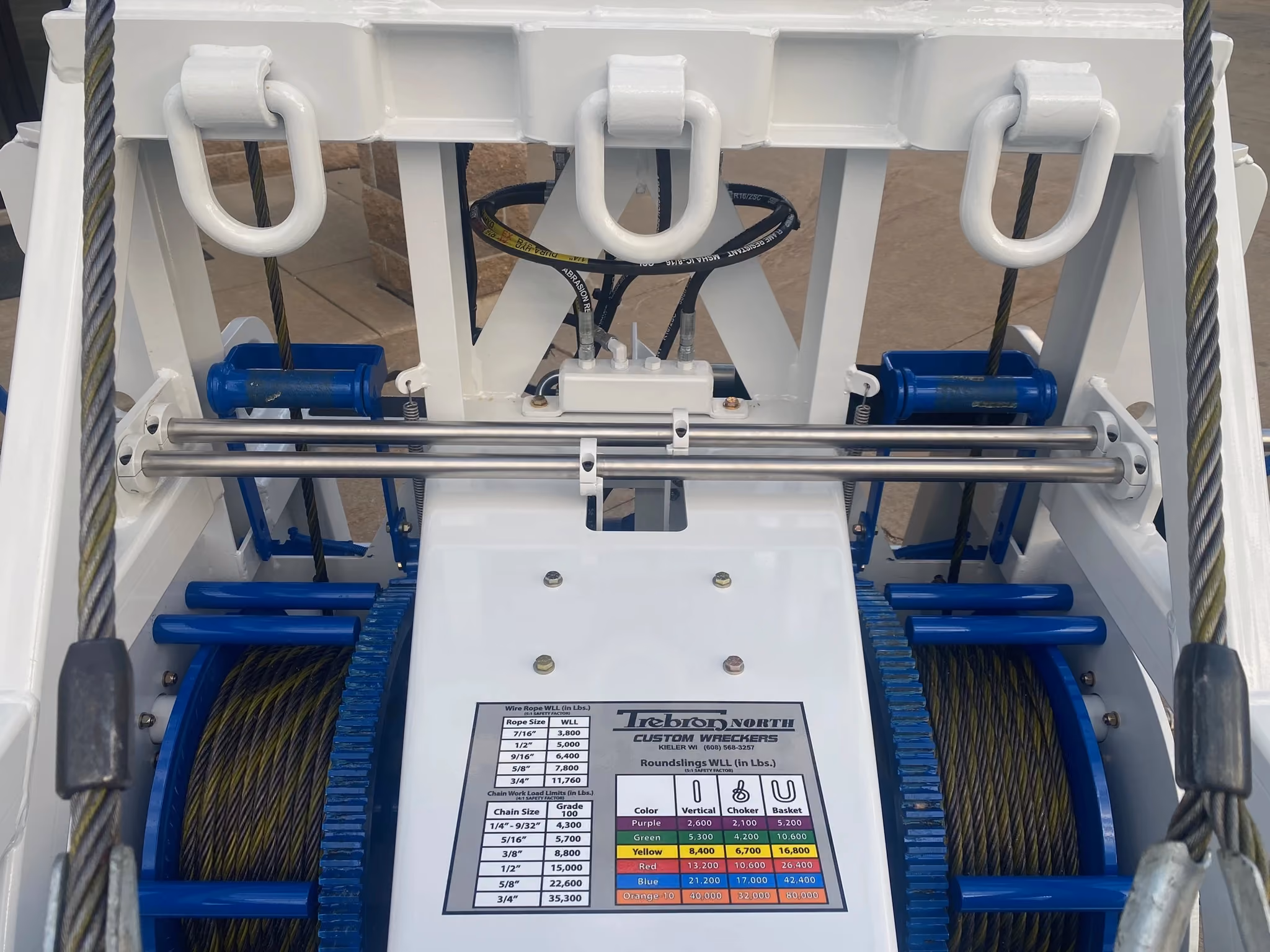 1600SLR Skid Loader Recovery Winch