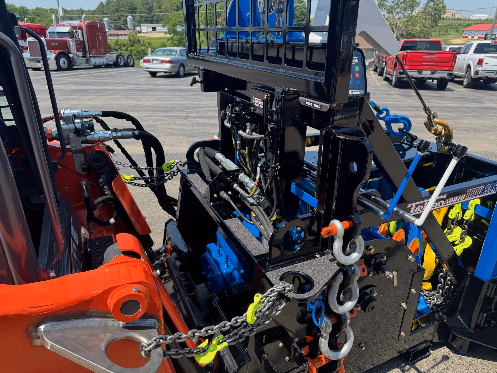 1600SLR Skid Loader Recovery Winch across USA