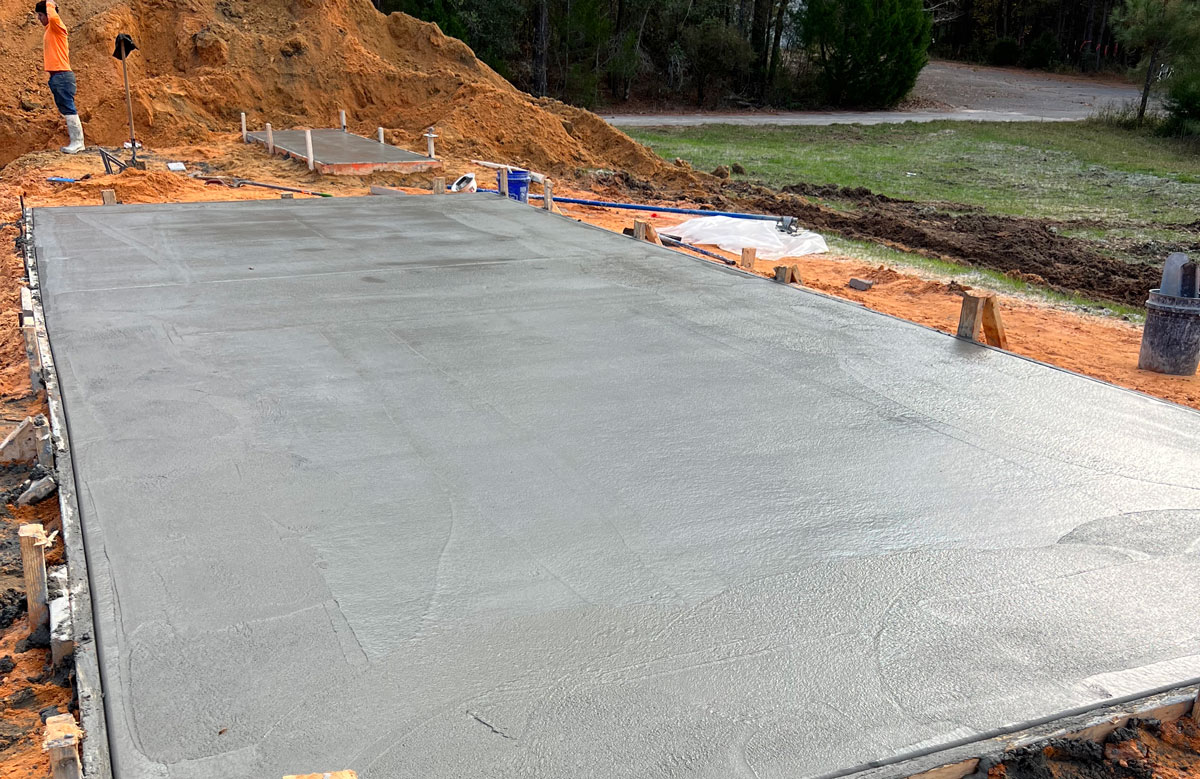 image of concrete foundations