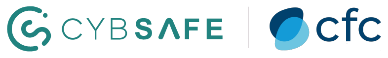 CybSafe x Hiscox partnership logo