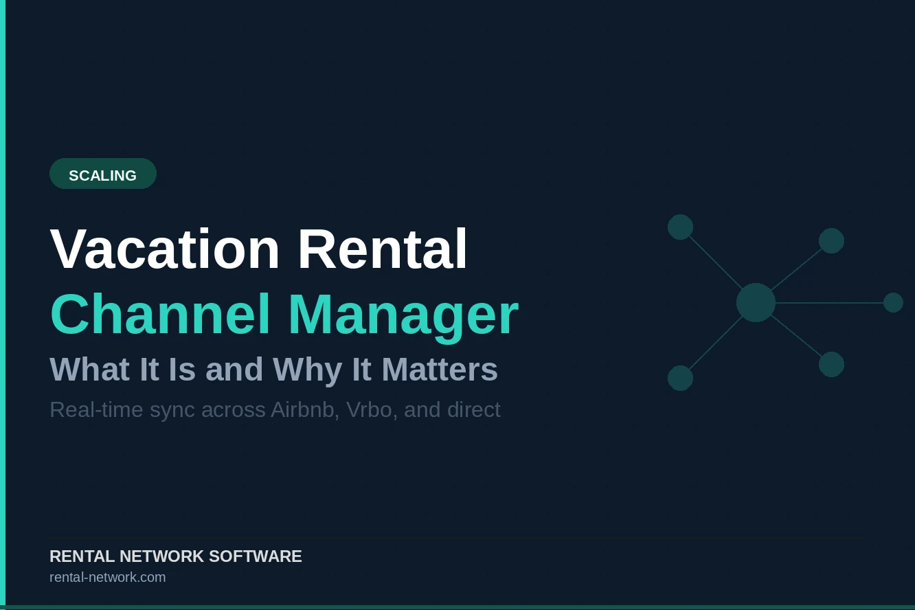 Vacation Rental Channel Manager: What It Is and Why It Matters