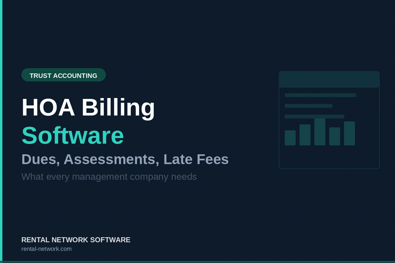 HOA Billing Software: Dues, Assessments & Late Fees Explained