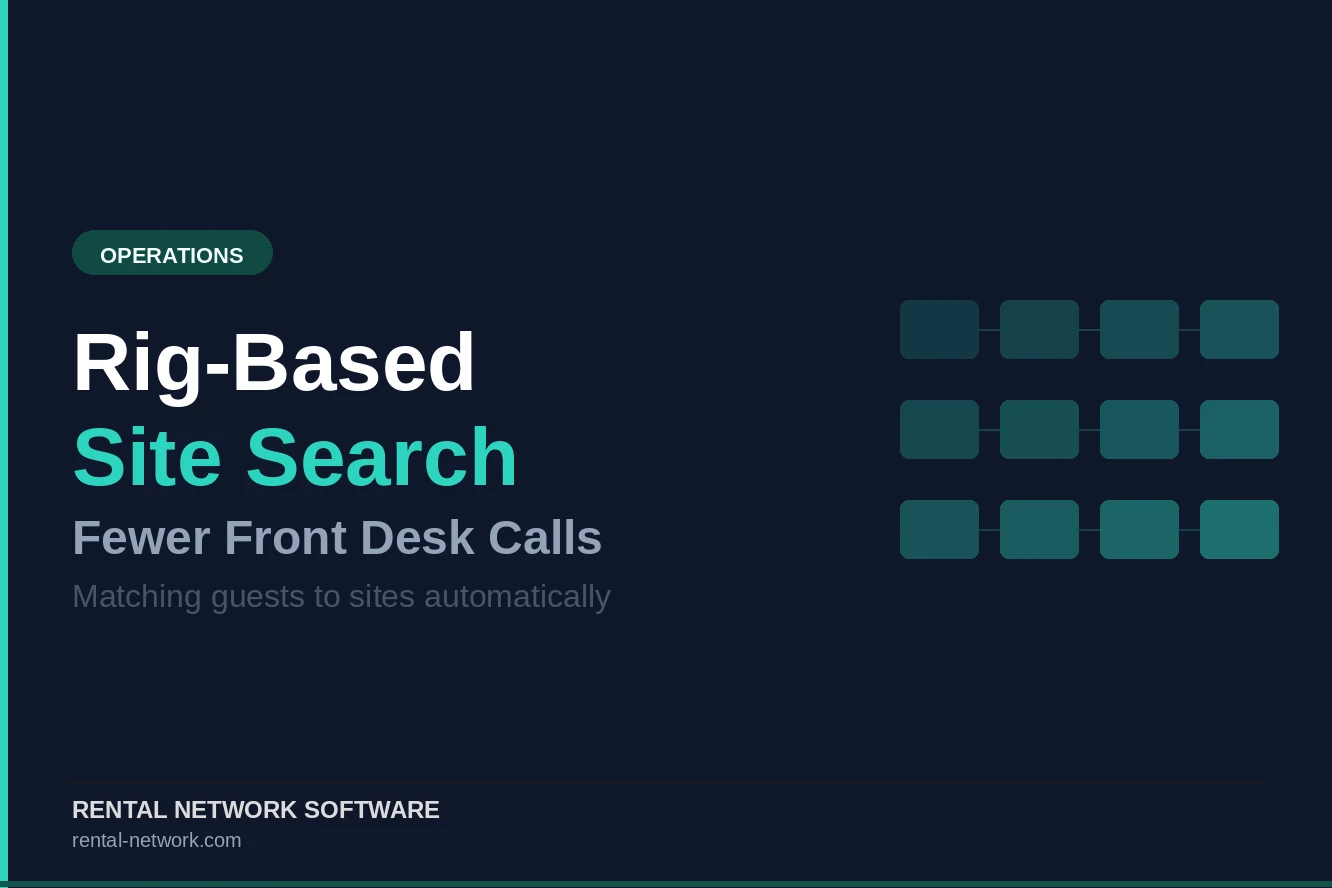 How Rig-Based Site Search Cuts Down Booking Calls