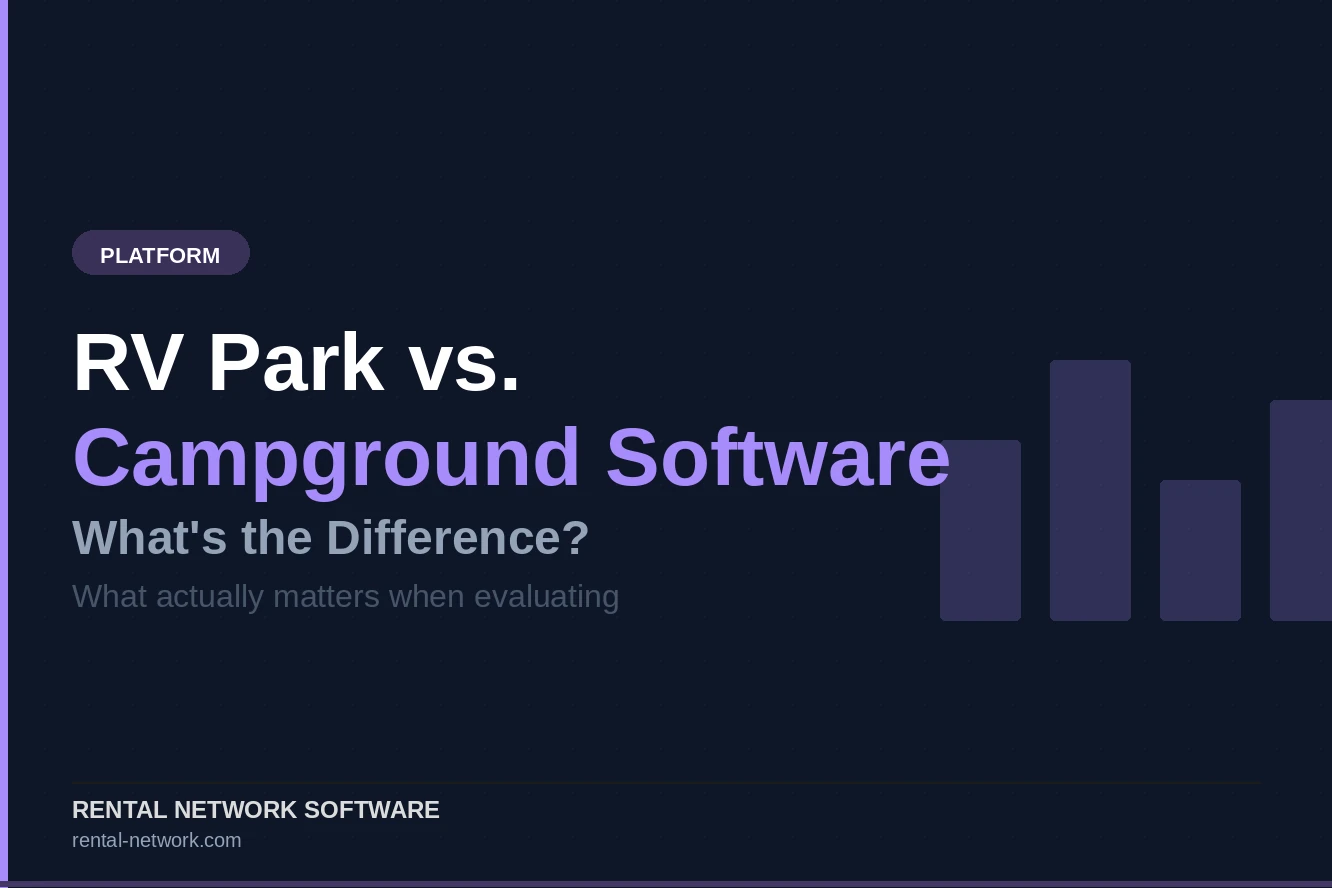 RV Park vs. Campground Management Software: What's the Difference