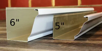 Six Inch K-Style Gutter