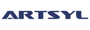 ARTSYL company logo in stylized dark blue letters.
