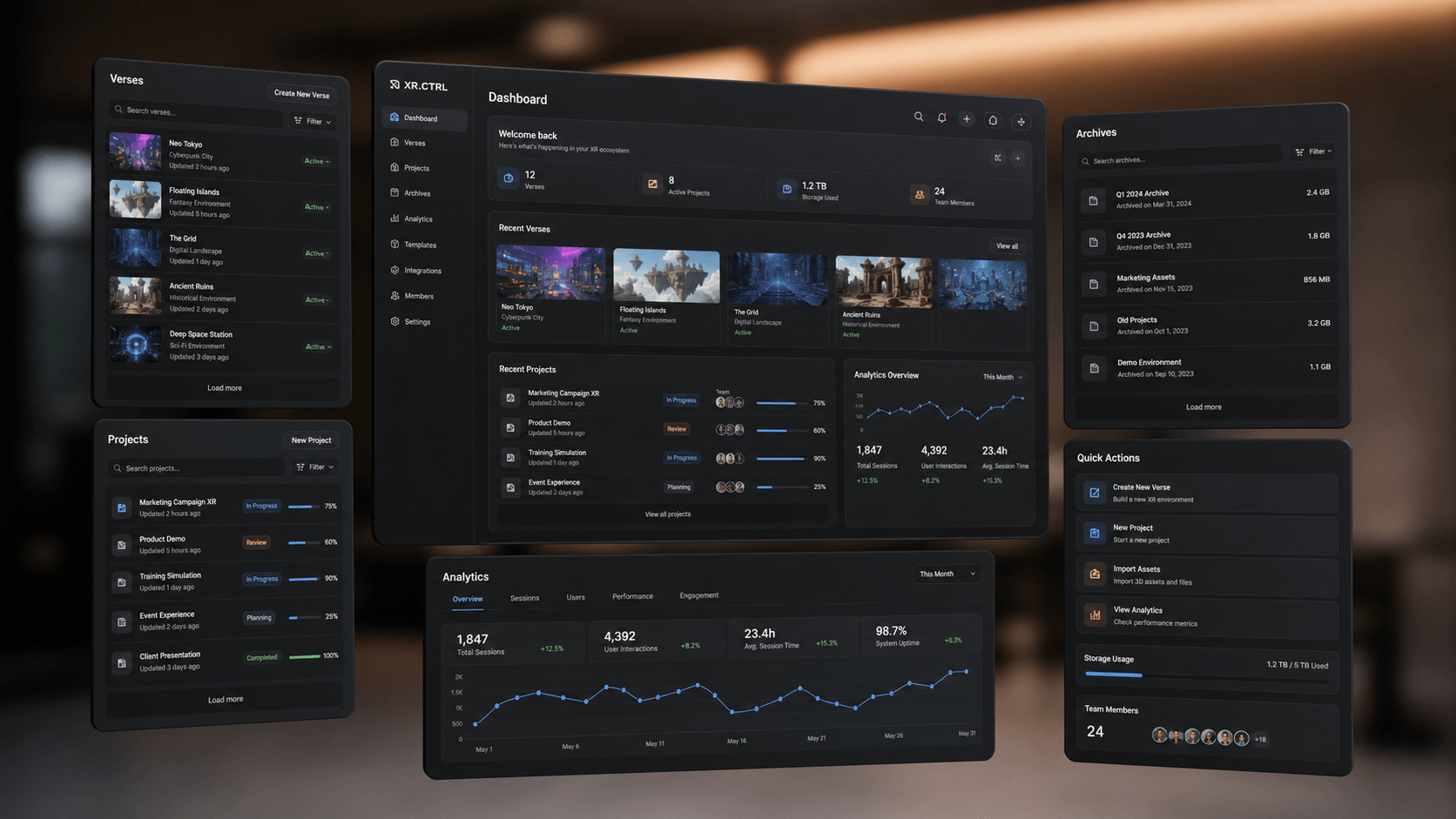XRHUB Dashboard