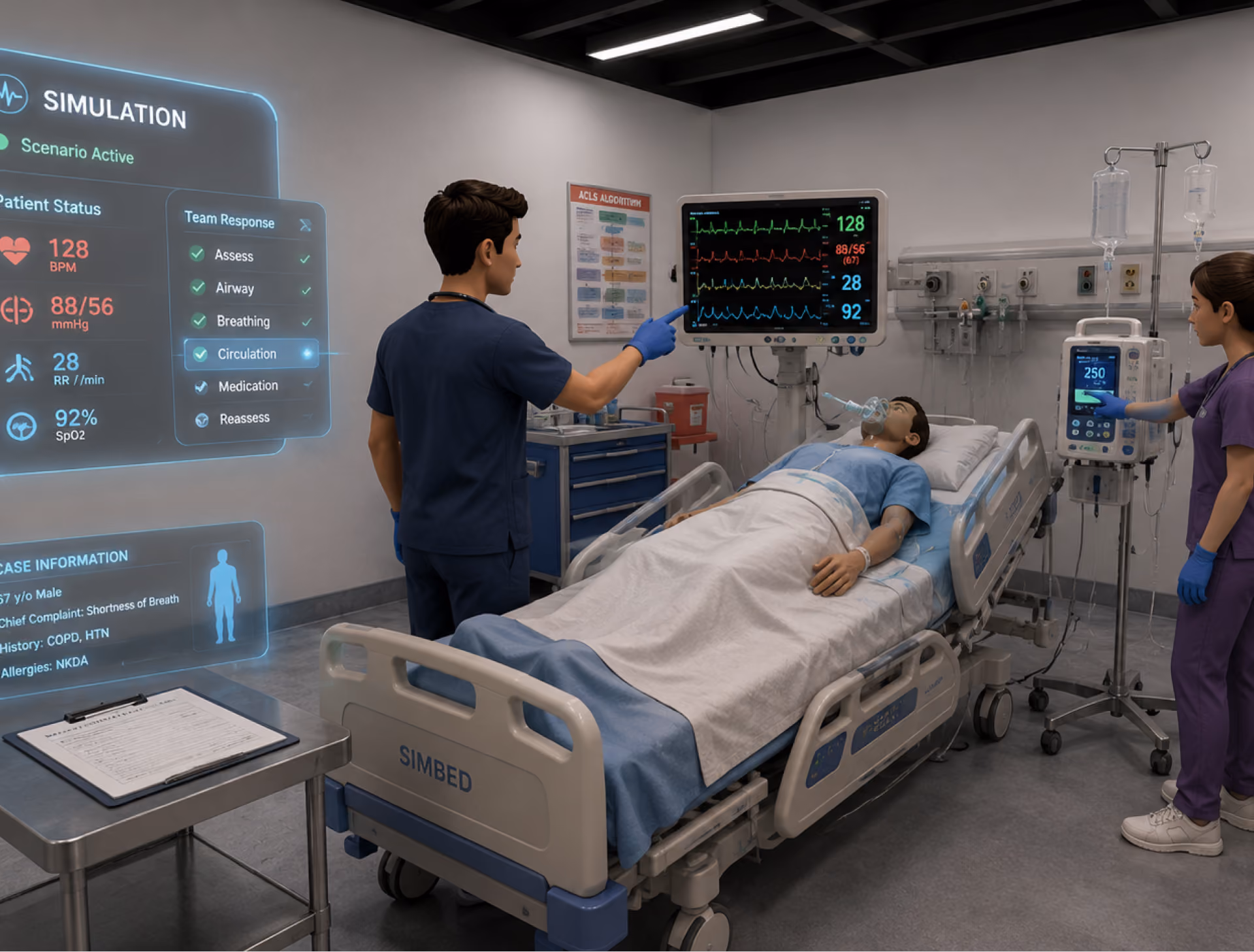 Medical Simulation Training in VR: What Works, What Doesn't, and What It Costs to Scale