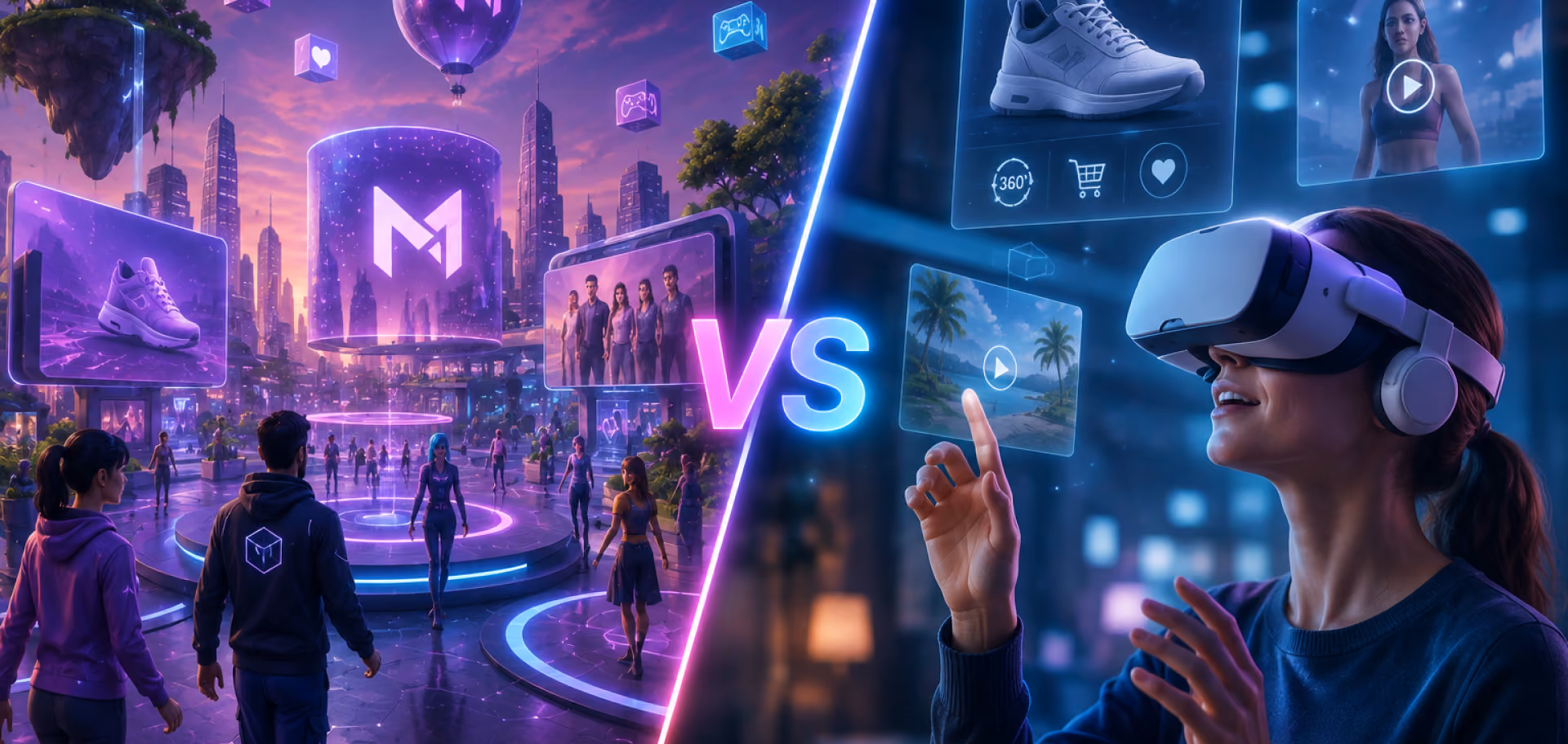 Metaverse Marketing vs. Virtual Reality Marketing: What Brands Need to Know
