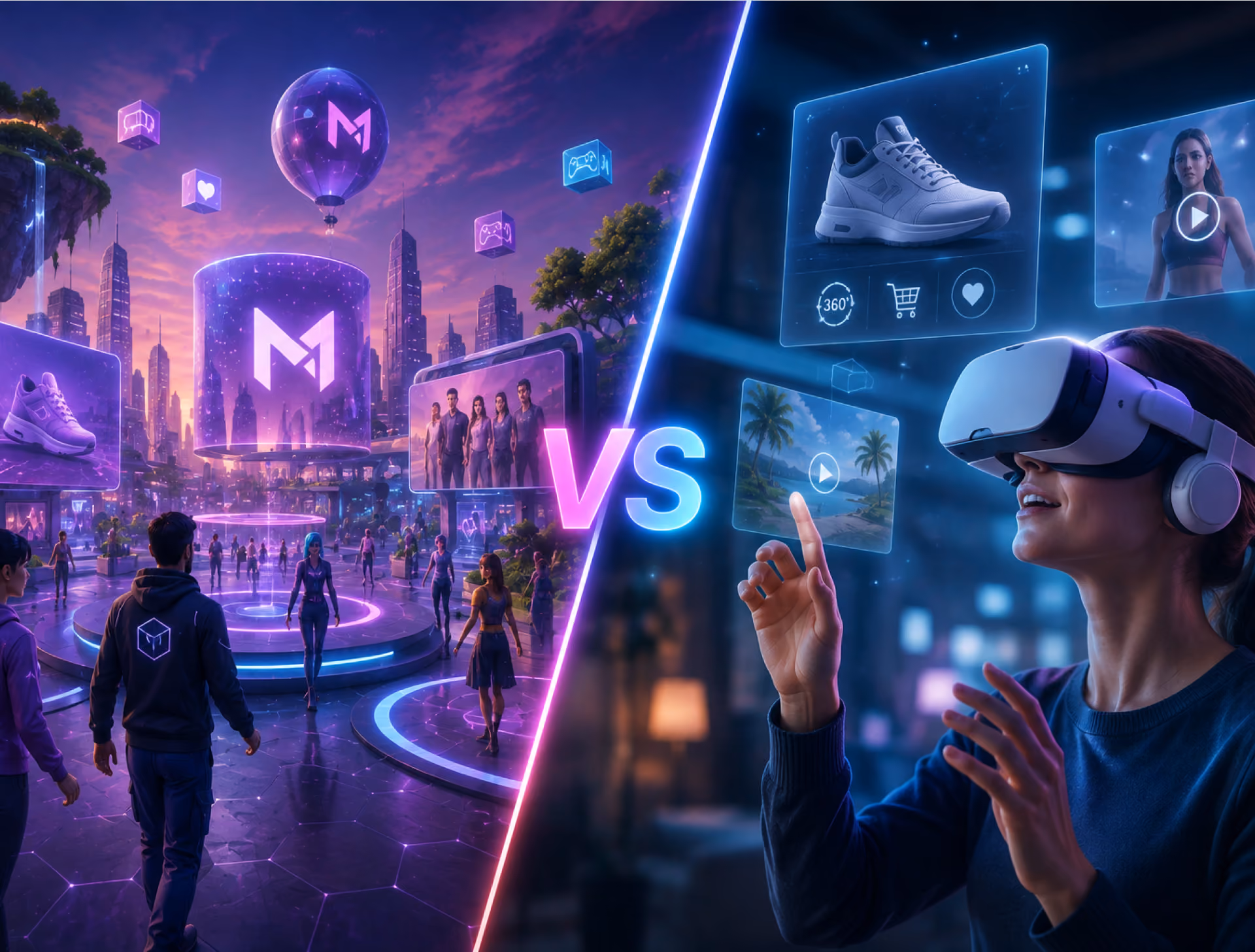 Metaverse Marketing vs. Virtual Reality Marketing: What Brands Need to Know
