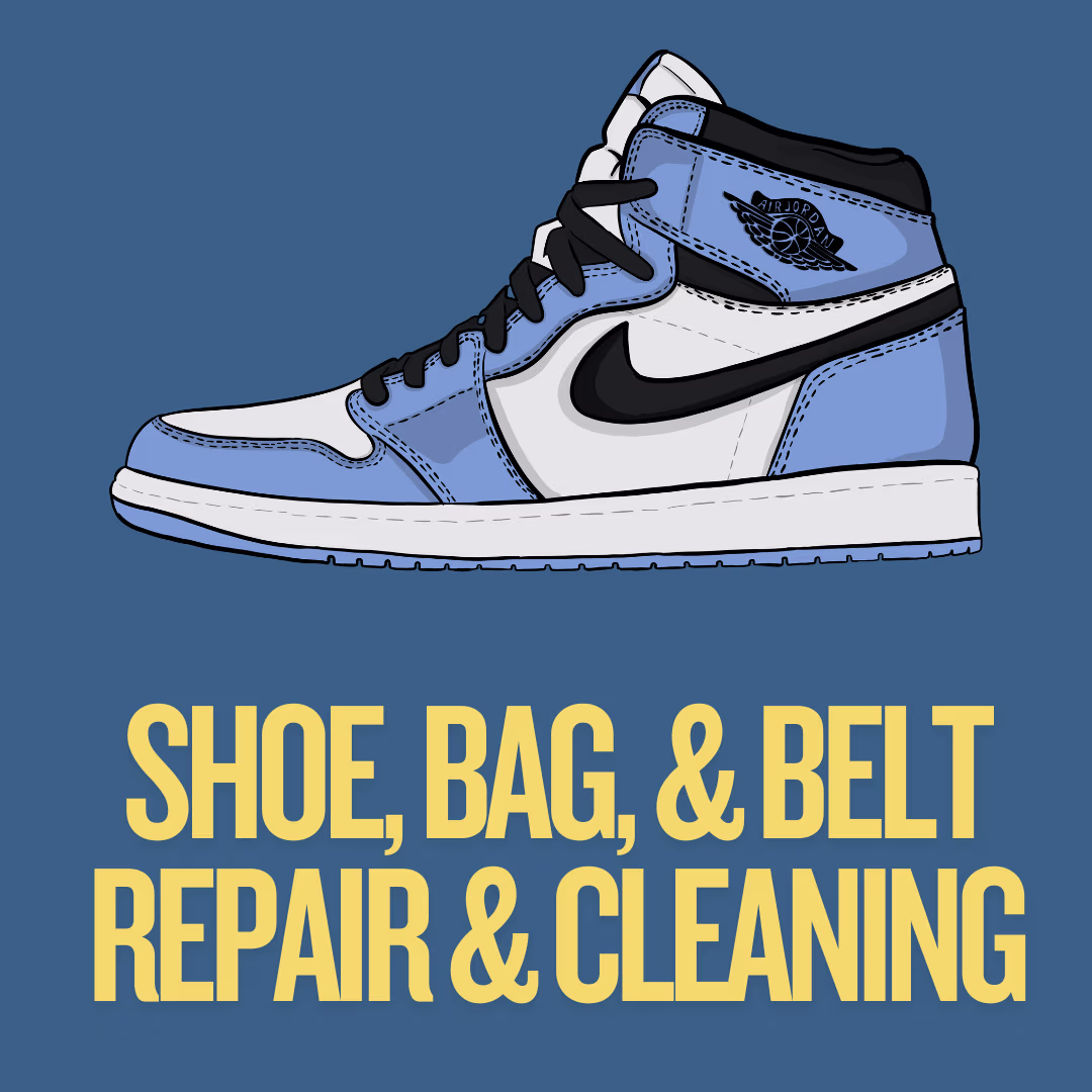 image of blue sneaker