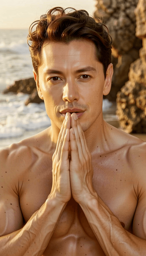 handsome boy tantra guide sacred sexuality coach for gay men