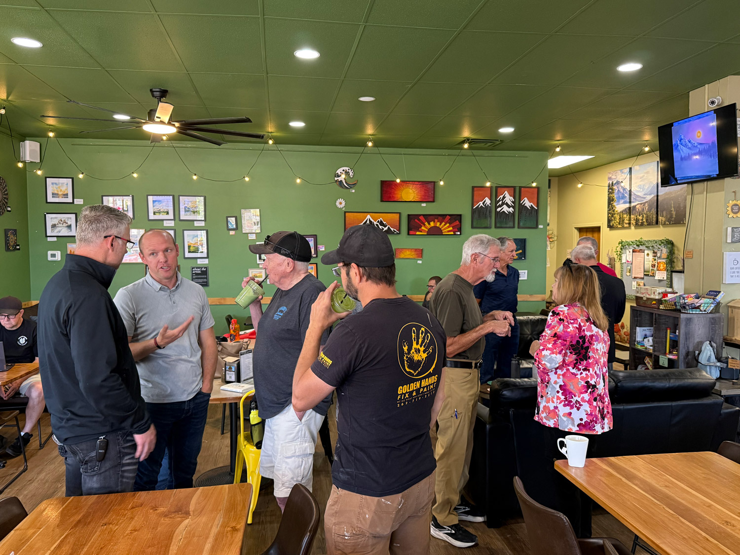 image of a community event hosted by an insurance agency & company