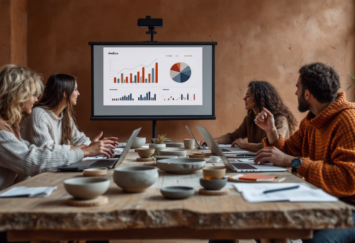 image of a business meeting (for a data analytics and business intelligence)