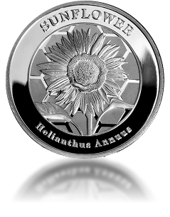 The taols part of an African Honey Bee Silver coin