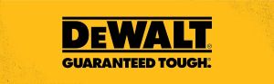 the dewalt tool company logo
