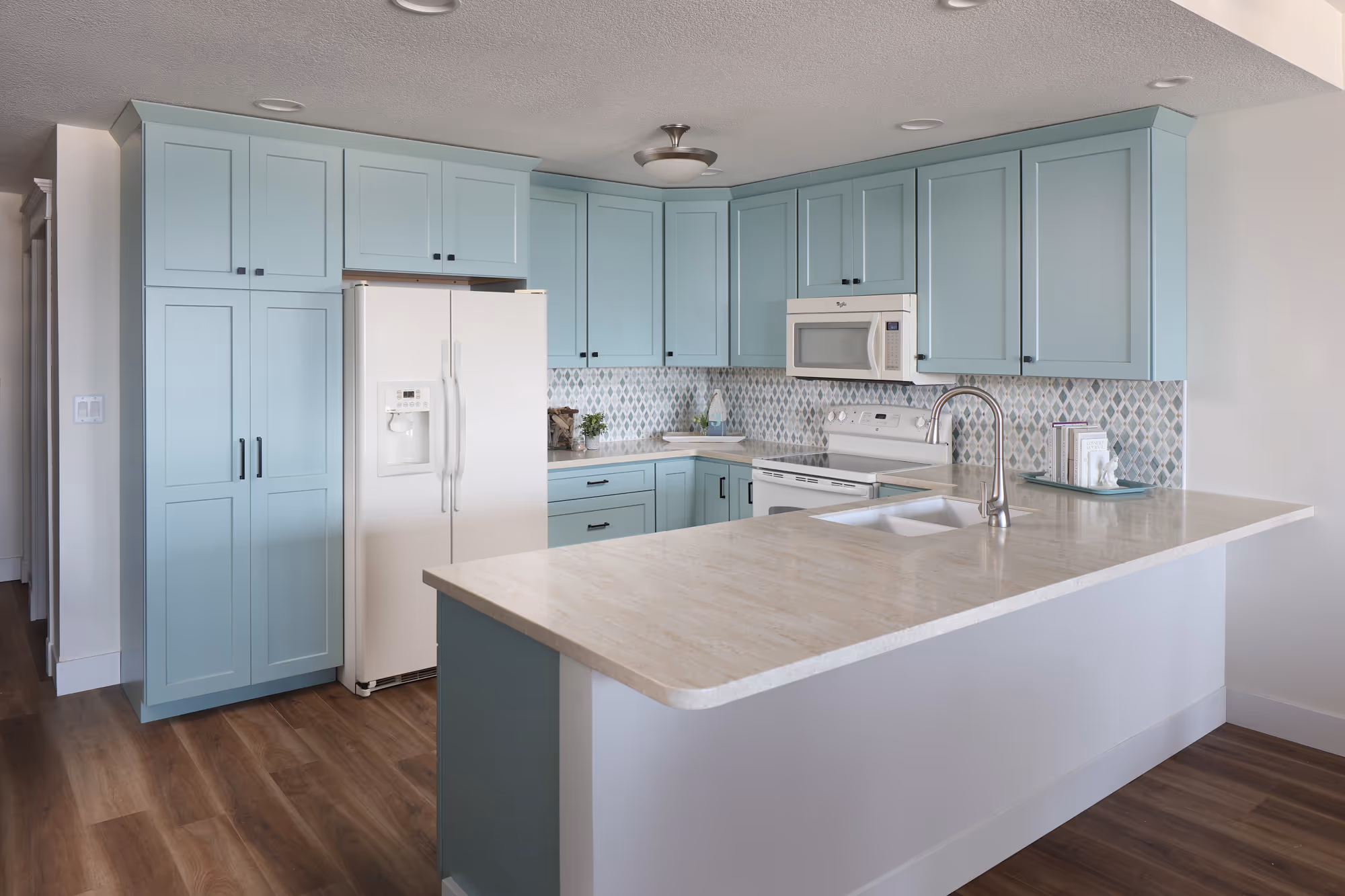 Aging in Place kitchen remodel in West Michigan