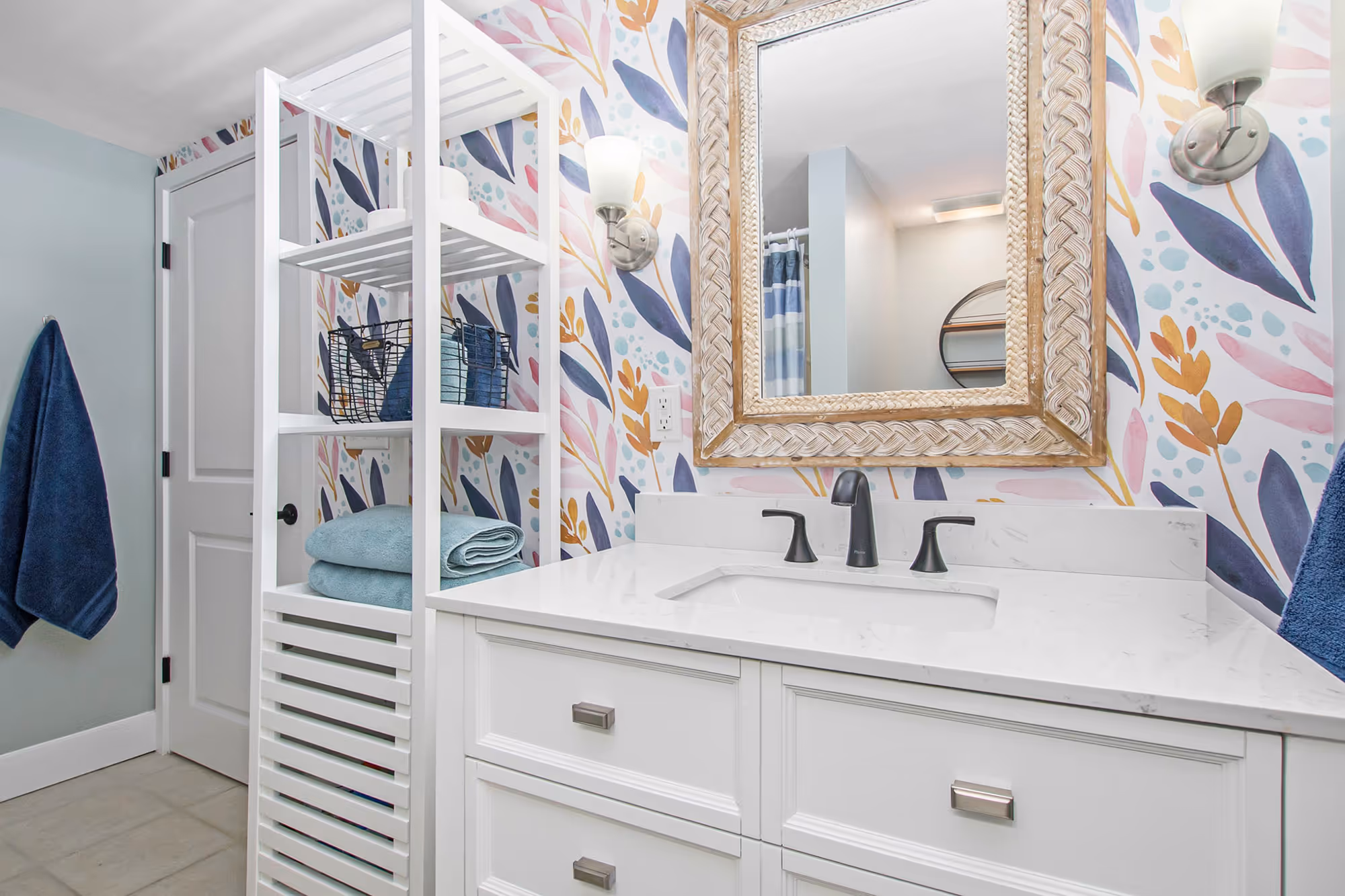 Short term rental bathroom remodel design