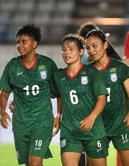 Yangon: Bangladesh are chasing a historic first after a dazzling 7-0 win against Bahrain in their AFC Women’s Asian Cup Australia 2026™ Qualifiers Group C opener on Sunday.