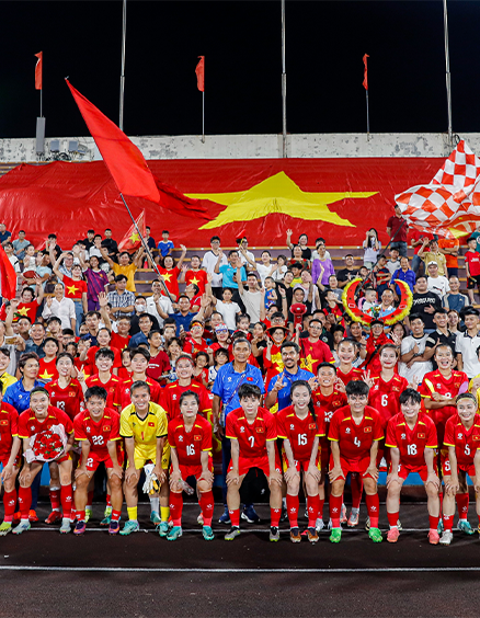 Head coach Mai Duc Chung was full of praise for Vietnam’s tactical discipline after the Southeast Asian side booked their place at the AFC Women’s Asian Cup Australia 2026™ with a commanding 4-0 victory over Guam on Saturday.