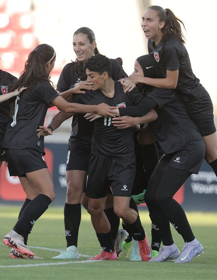 Jordan cruised to a 4-0 victory over Lebanon in their AFC Women’s Asian Cup Australia 2026™ Qualifiers Group A tie on Monday.
