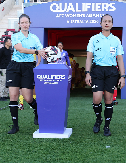 Record number of officials appointed for AFC Women’s Asian Cup Australia 2026™