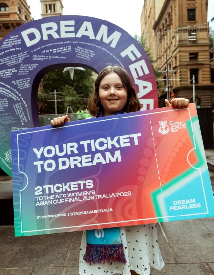 Tilly Linturn is our Fearless Dreamer competition winner. 