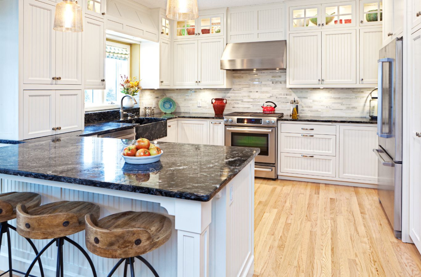 PMB Property Improvements team conducting a kitchen remodel in Tampa-St. Pete Metro Area, enhancing local kitchens.