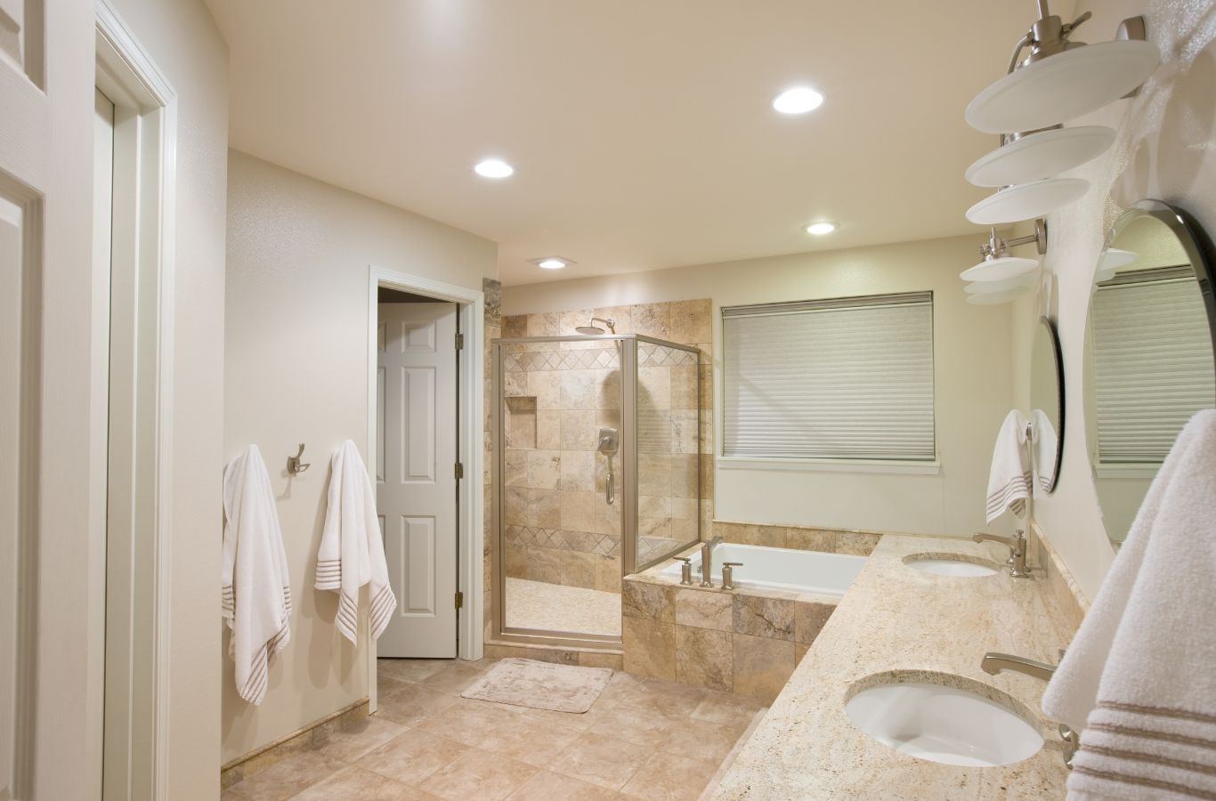 PMB Property Improvements team performing a bathroom remodeling project in Tampa-St. Pete Metro Area, creating beautiful bathrooms.