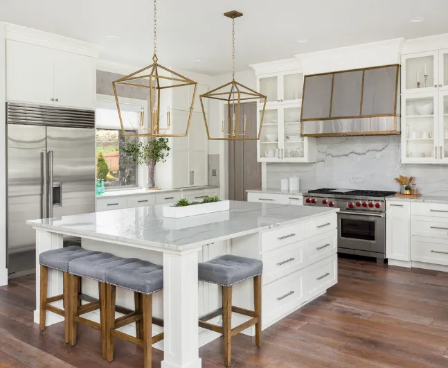 luxury remodeled and renovated kitchen