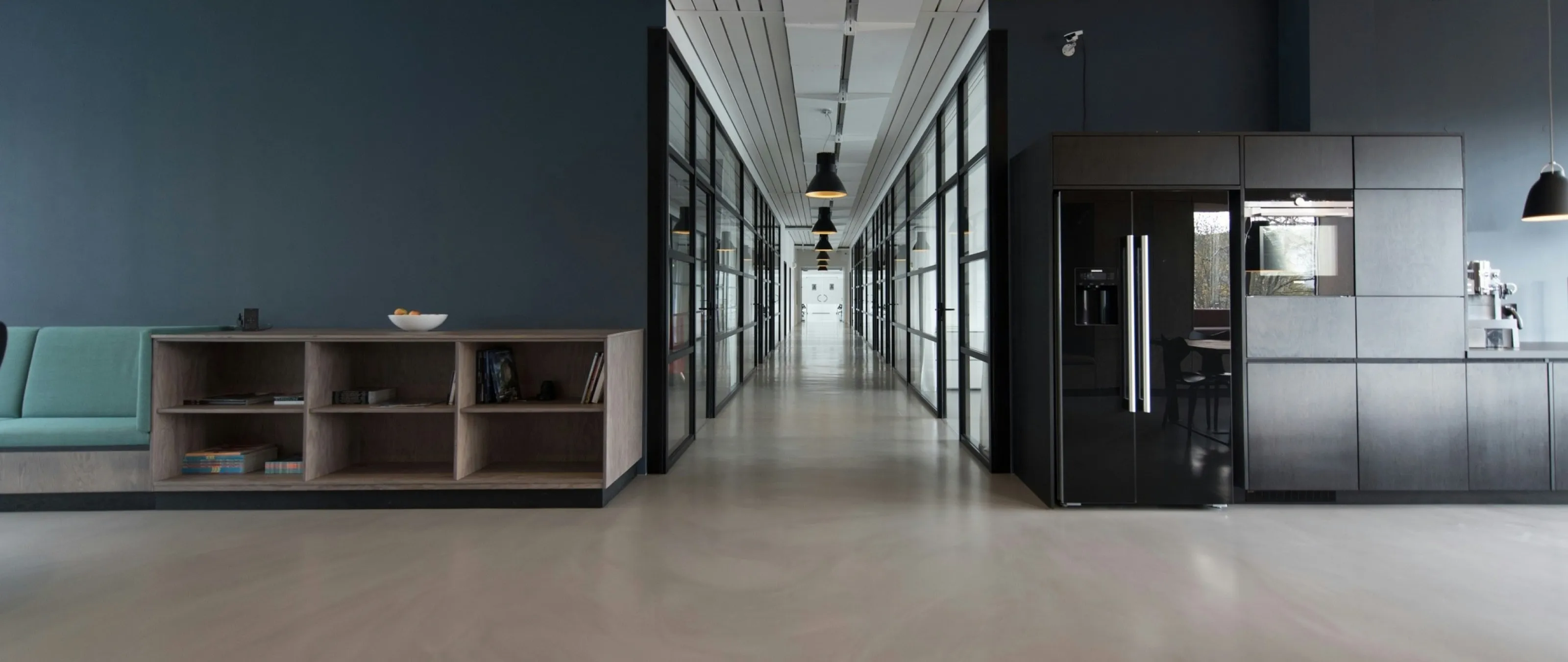 Image of a newly renovated commercial property interior for a local business in Tampa Bay