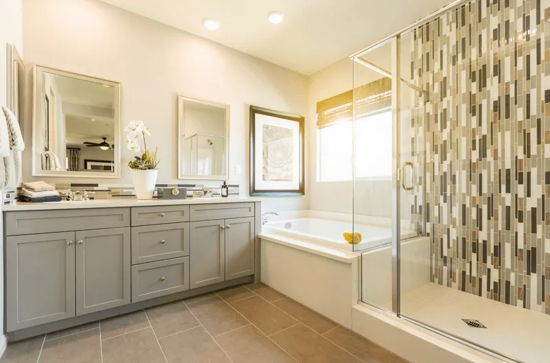 remodeled bathroom
