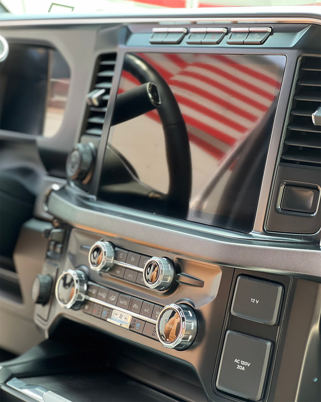 image of food truck in action