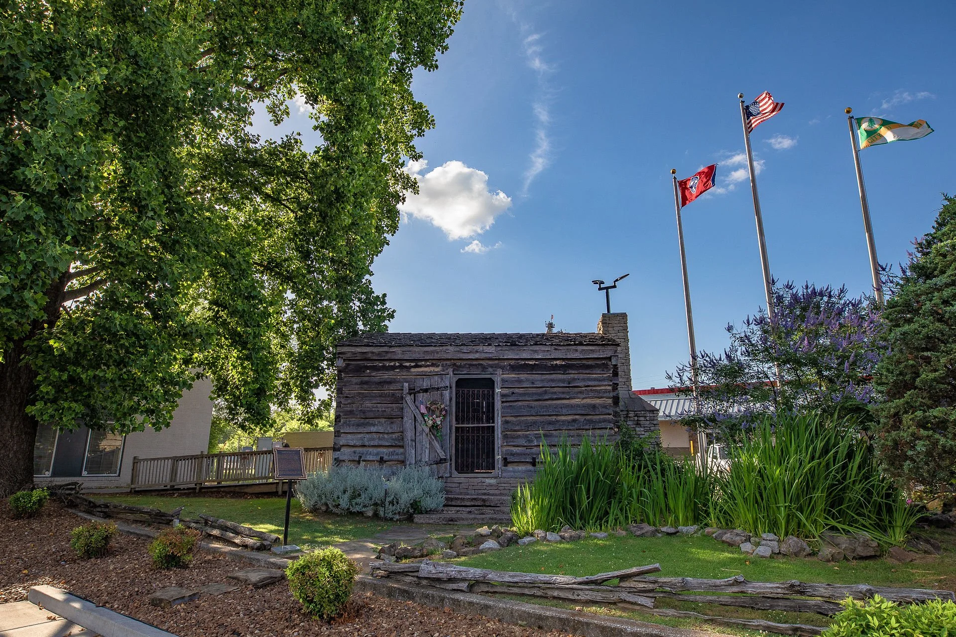 Neddy Jacobs replica cabin, Lebanon TN (1800 homestead)