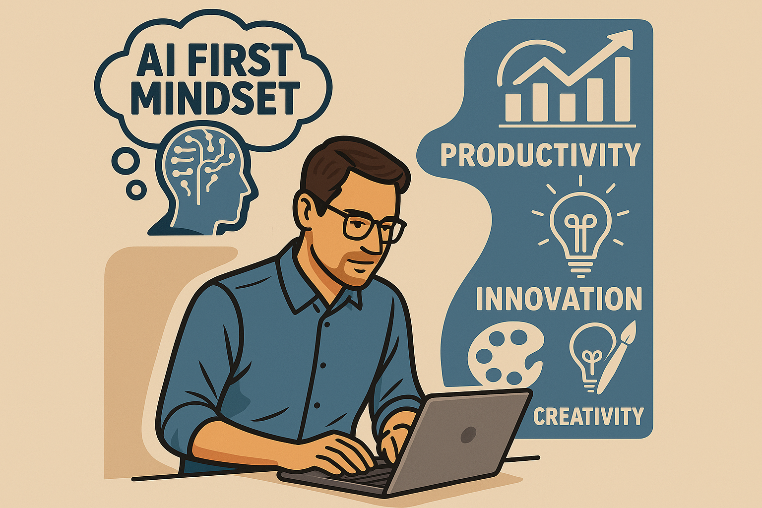 Developing an AI First Mindset: Putting People at the Center of Business Transformation