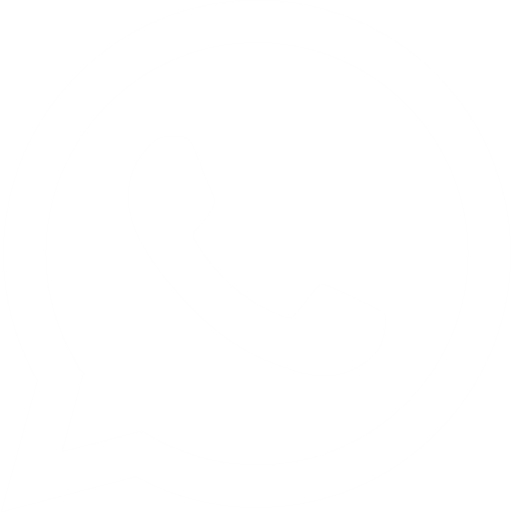 WhatsApp logo with a white phone icon inside a speech bubble on a transparent background.