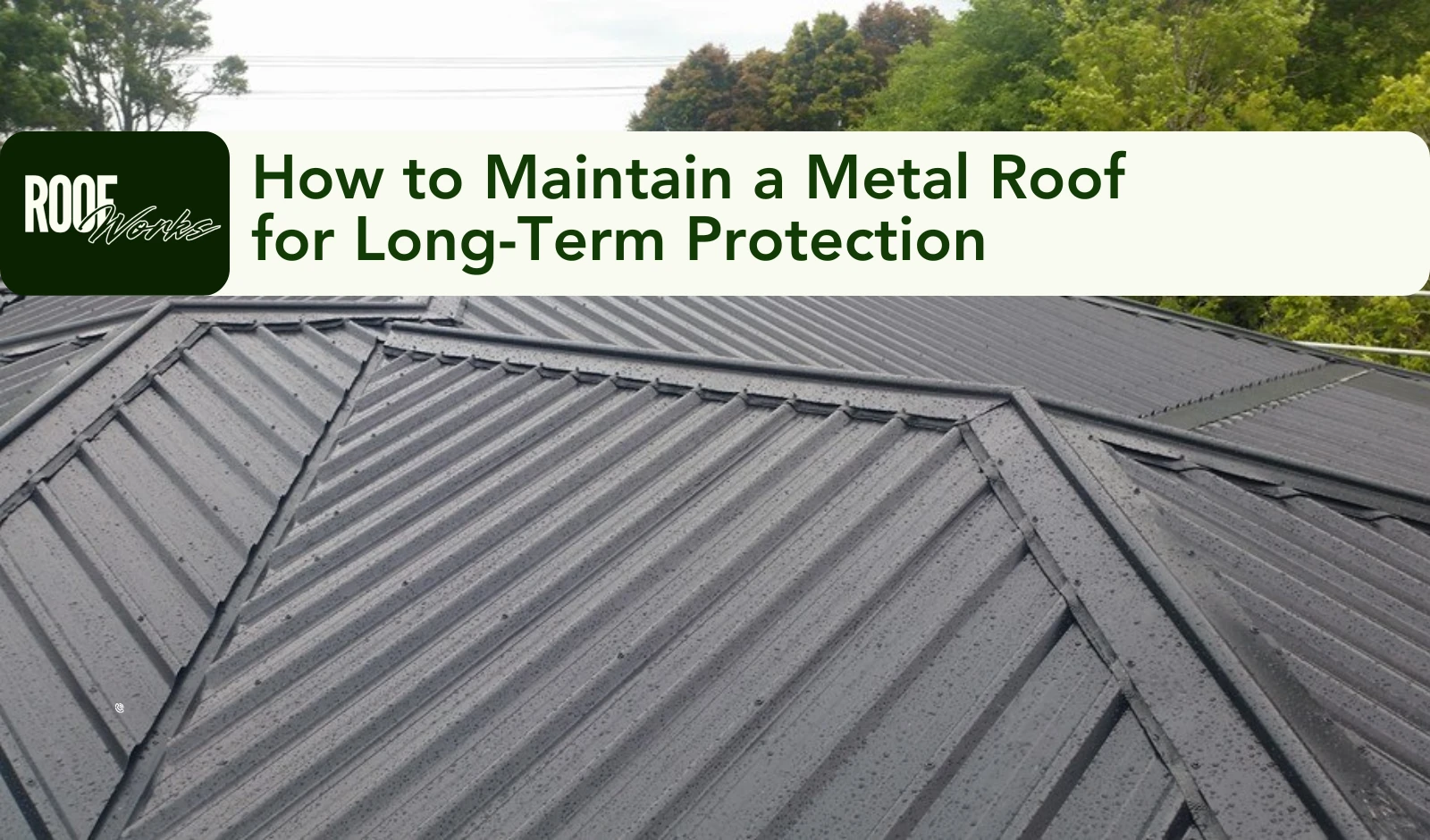 How to Maintain a Metal Roof for Long-Term Protection