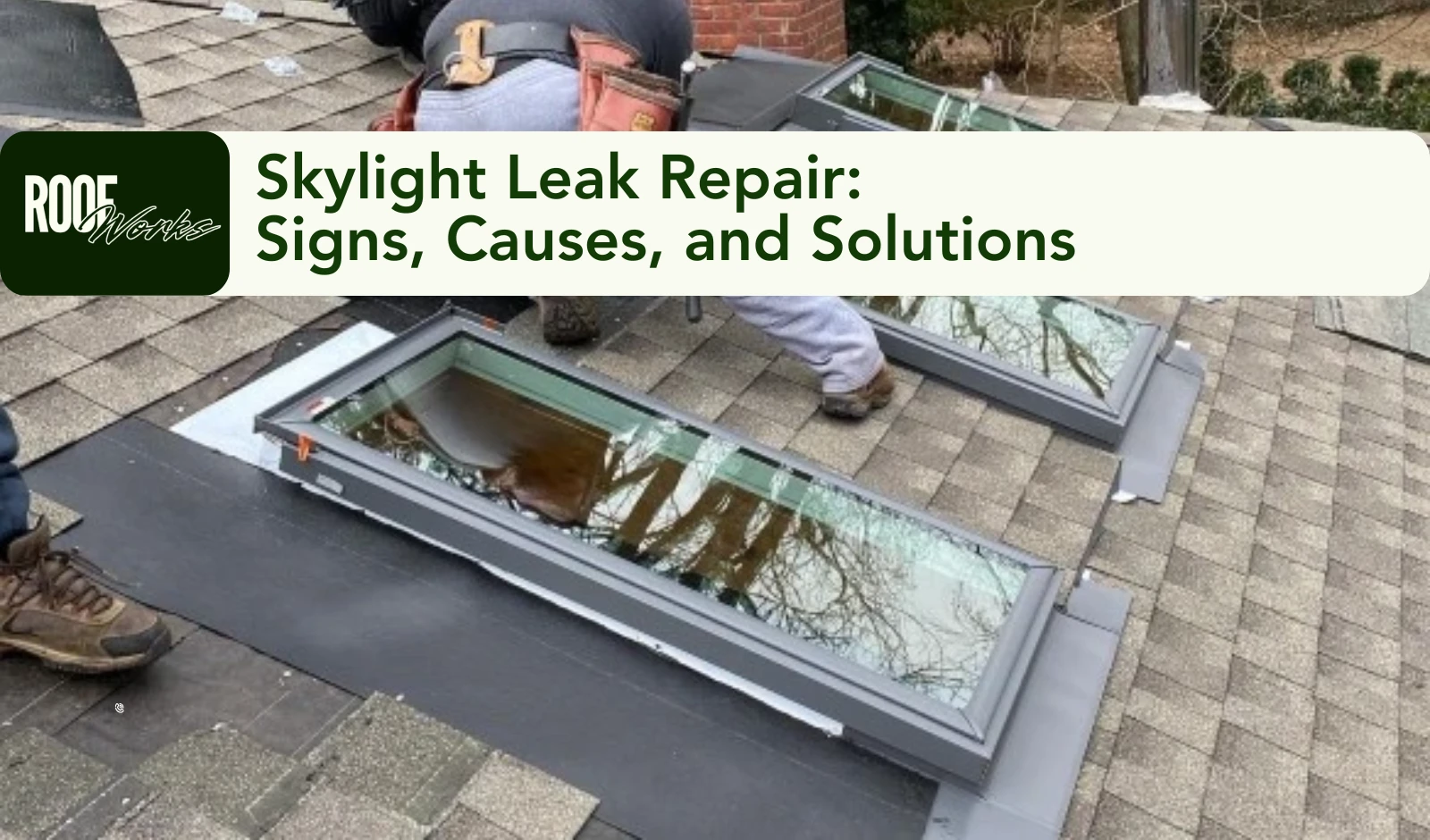 Skylight Leak Repair: Signs, Causes, and Solutions