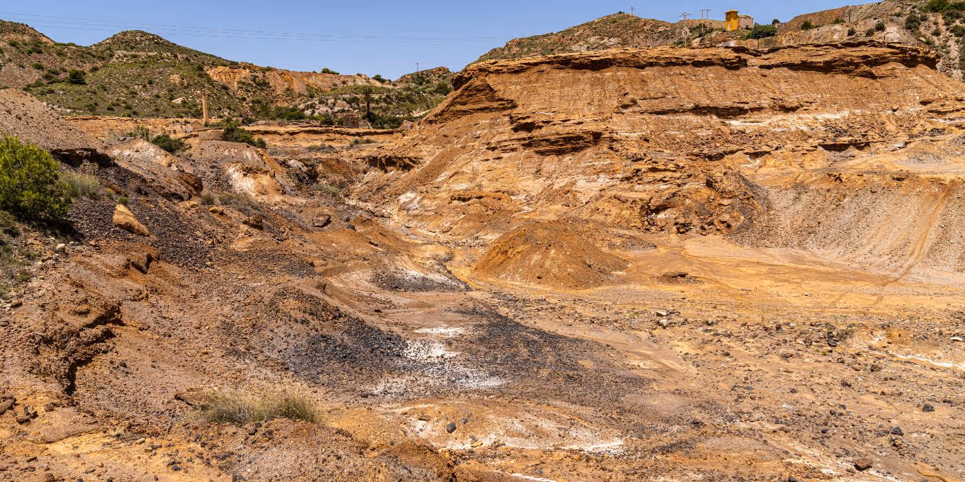 A quarry representing grey belt land
