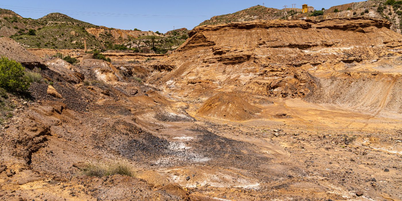 A quarry representing grey belt land