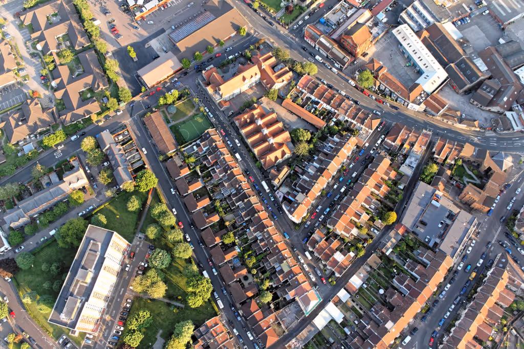 stock photo of neighbourhood
